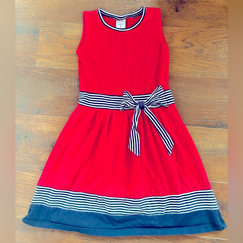 LIKE NEW Super Cute Blu Mediterranean Lifestyle Dress for Girls